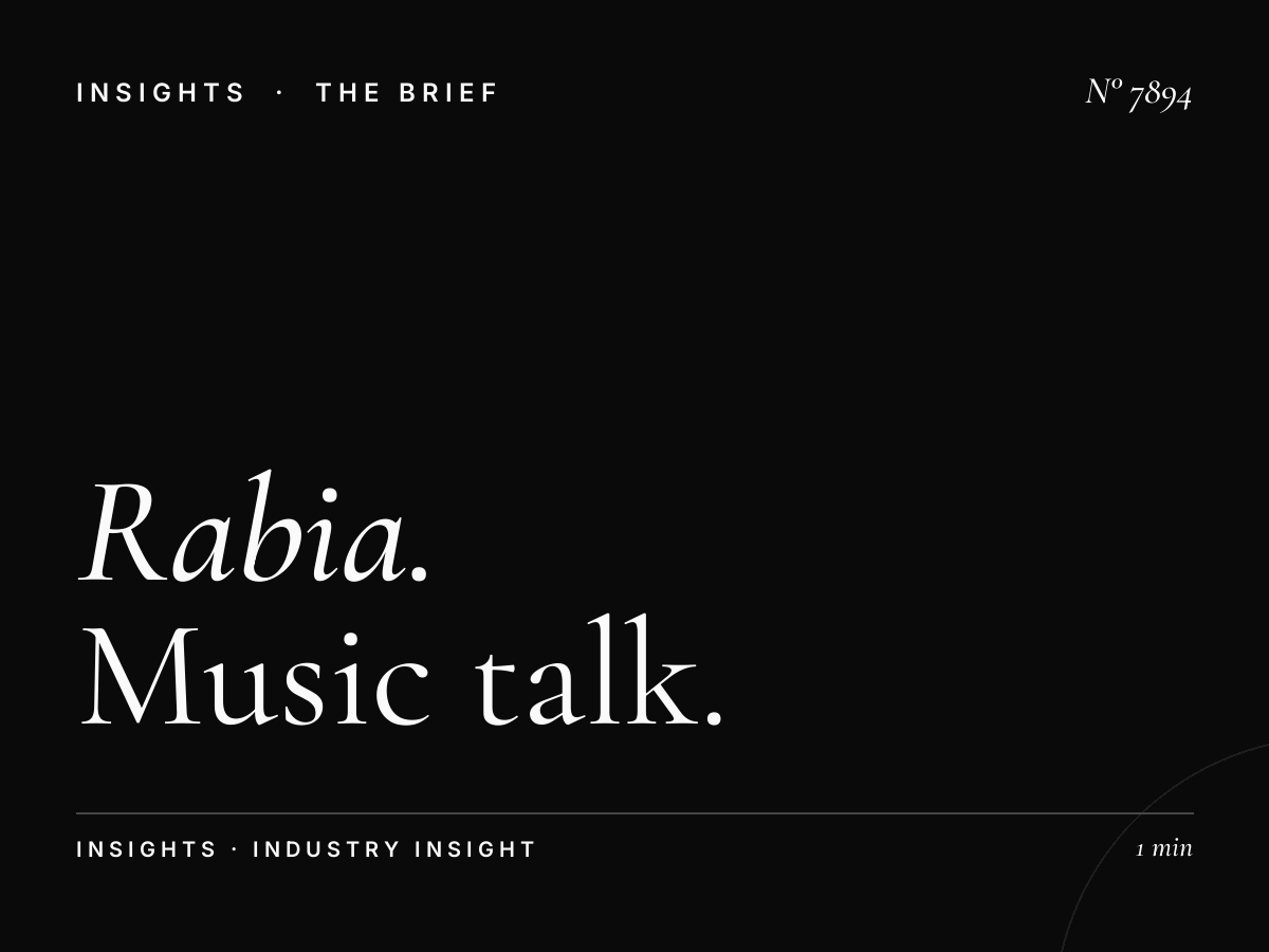 Al Rabia Midday: Music Talk Block Advertising
