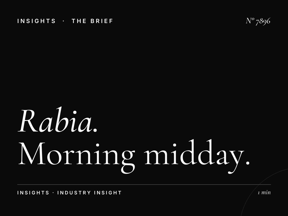 Al Rabia 107.8 Dayparts: Morning Midday Evening Programming