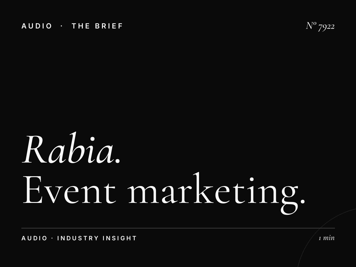 Al Rabia Event Promotion: Event Marketing Radio Campaign
