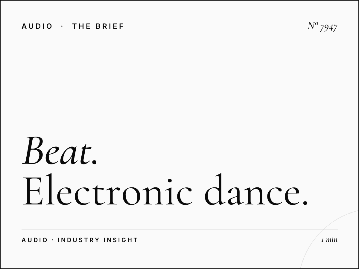 Beat Radio Audience: Electronic Dance Music Demographics