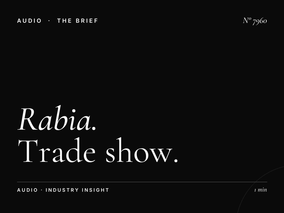 Al Rabia Exhibition Marketing: Trade Show Radio Campaign