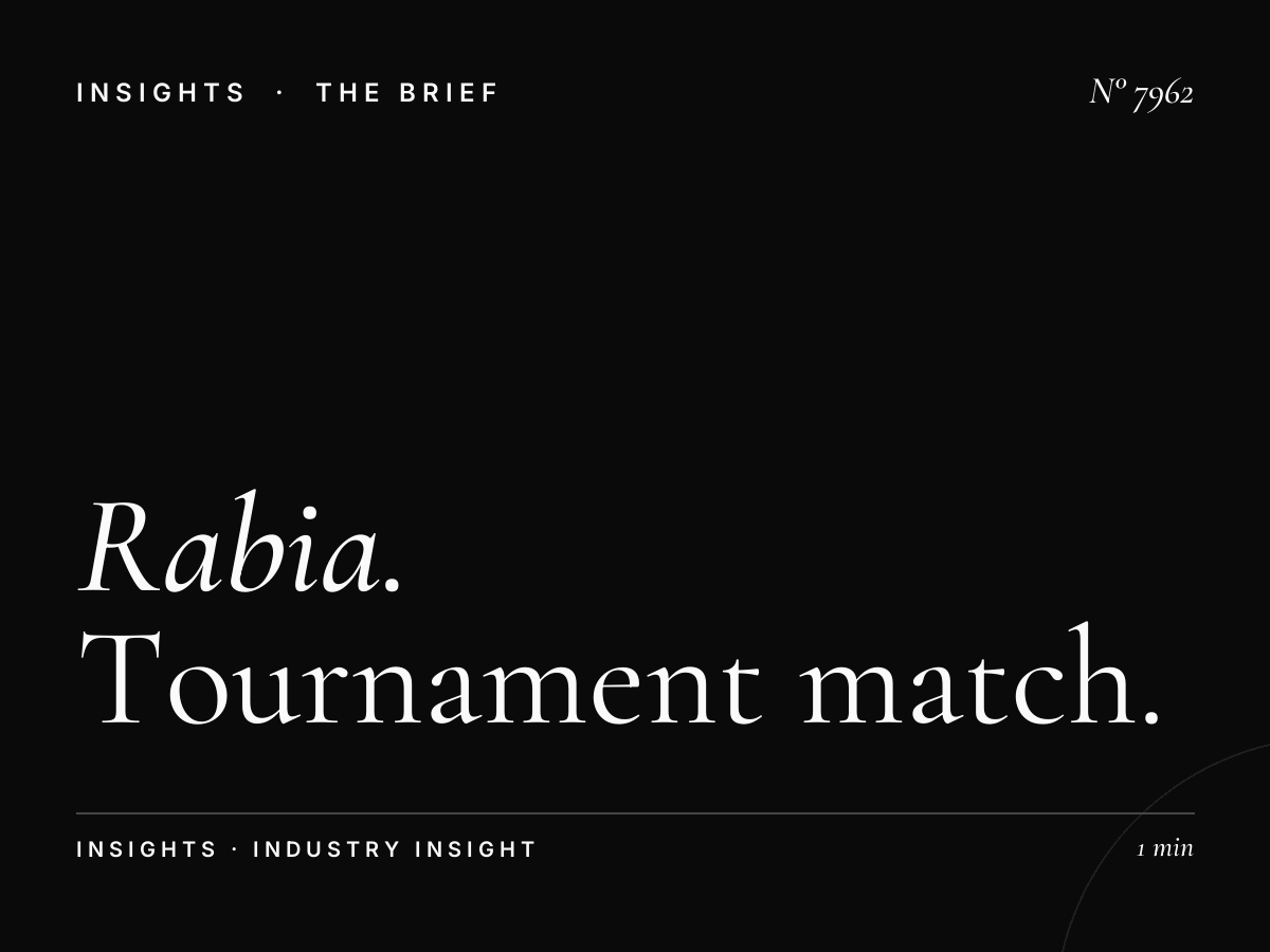 Al Rabia Sports Events: Tournament Match Advertising