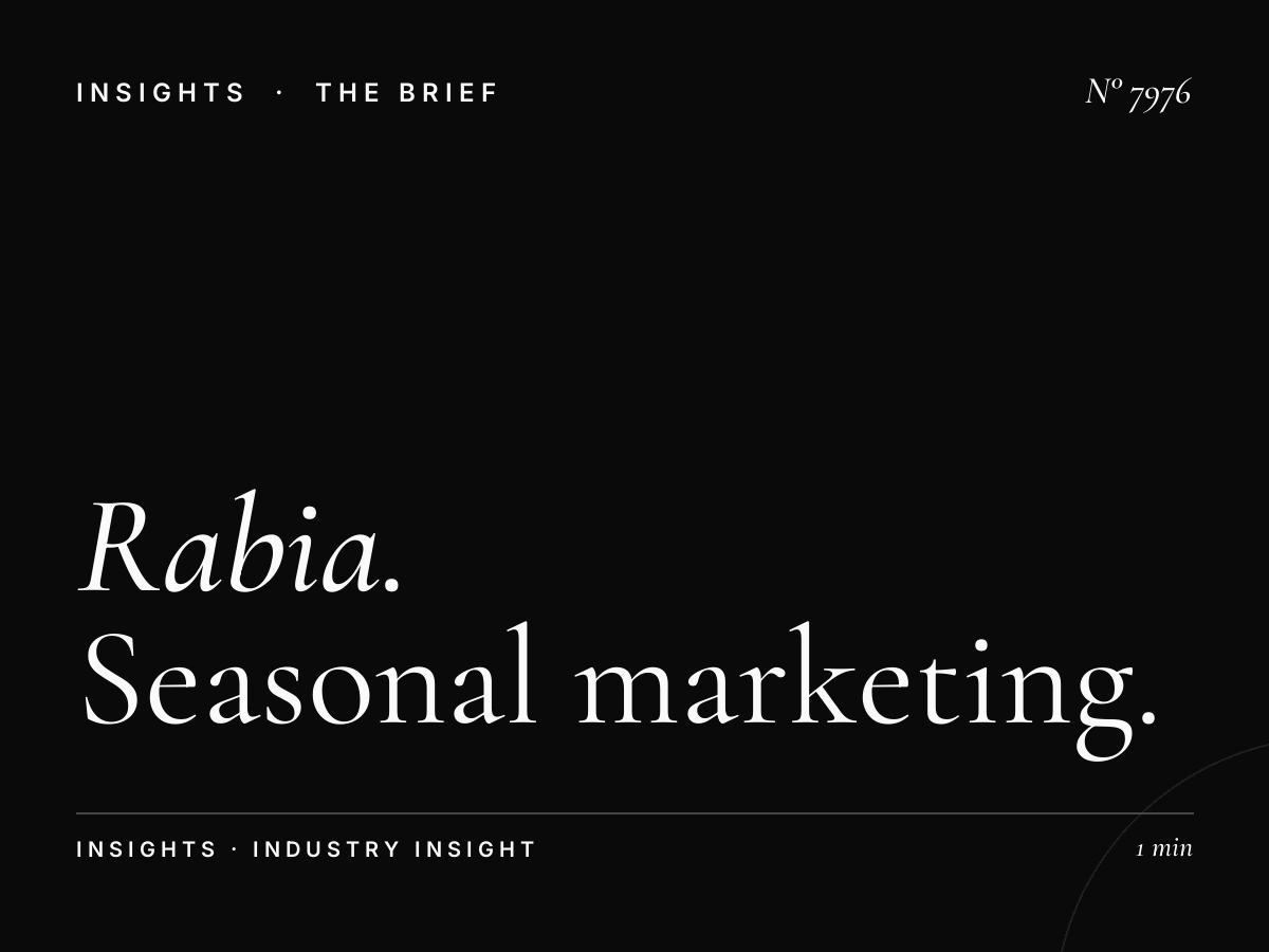 Al Rabia Ramadan Campaigns: Seasonal Marketing Opportunities