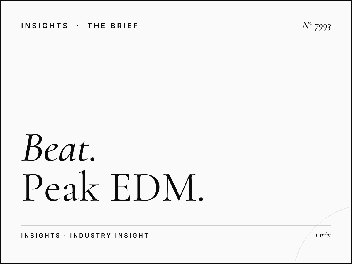 Beat Night Show: Peak EDM Programming Late Night