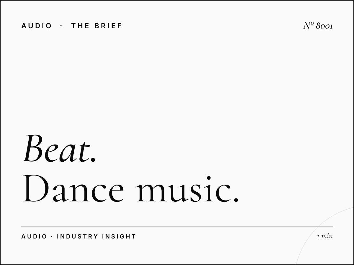 Beat Creative Production: Dance Music Radio Commercial