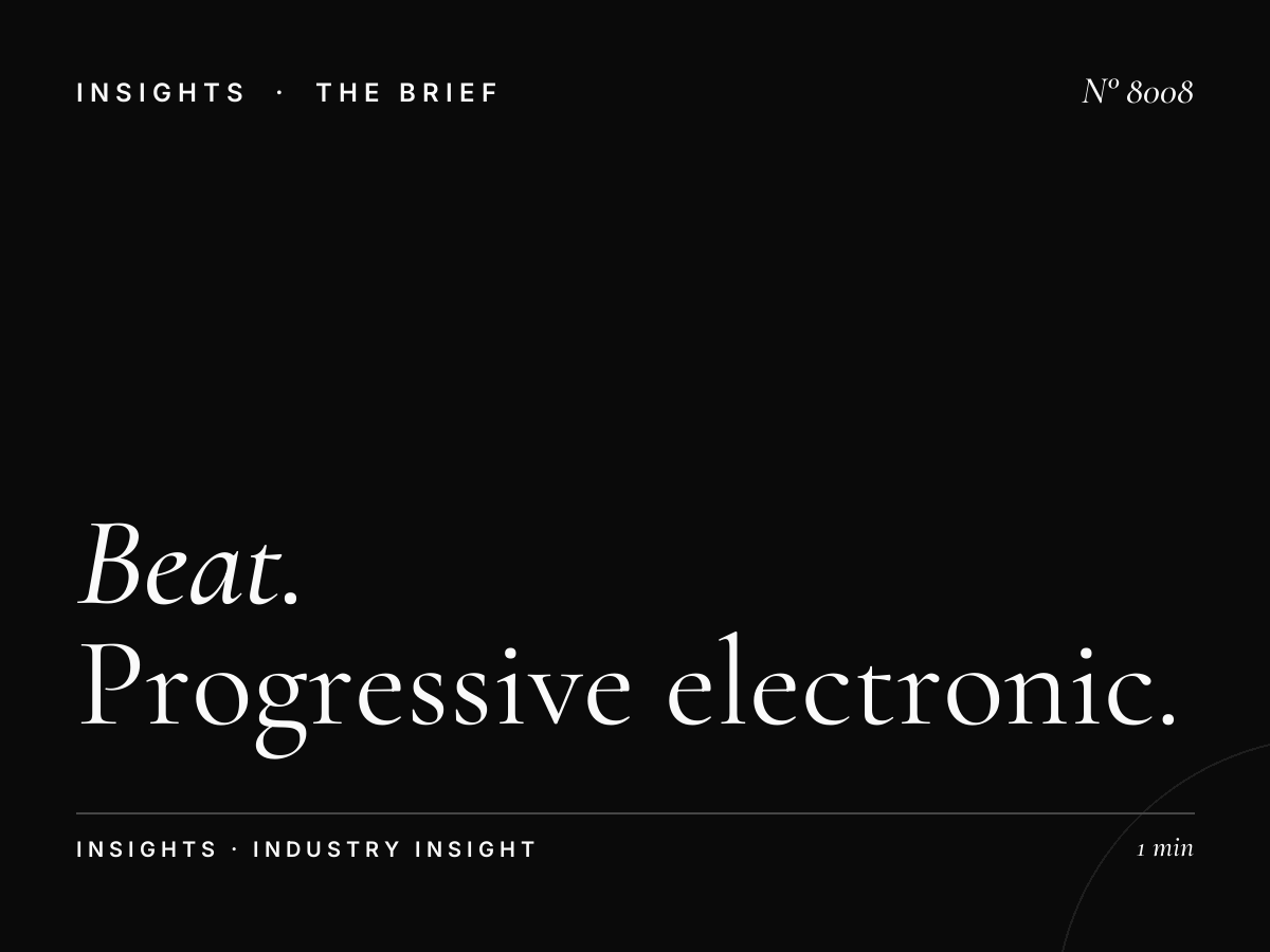 Beat Progressive House: How Progressive Electronic Music Shapes Modern Advertising Strategy
