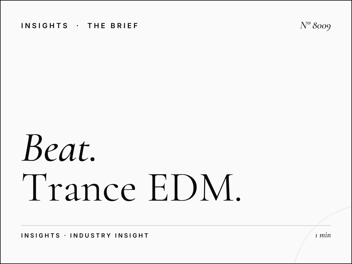 Beat Trance Music: Trance EDM Programming