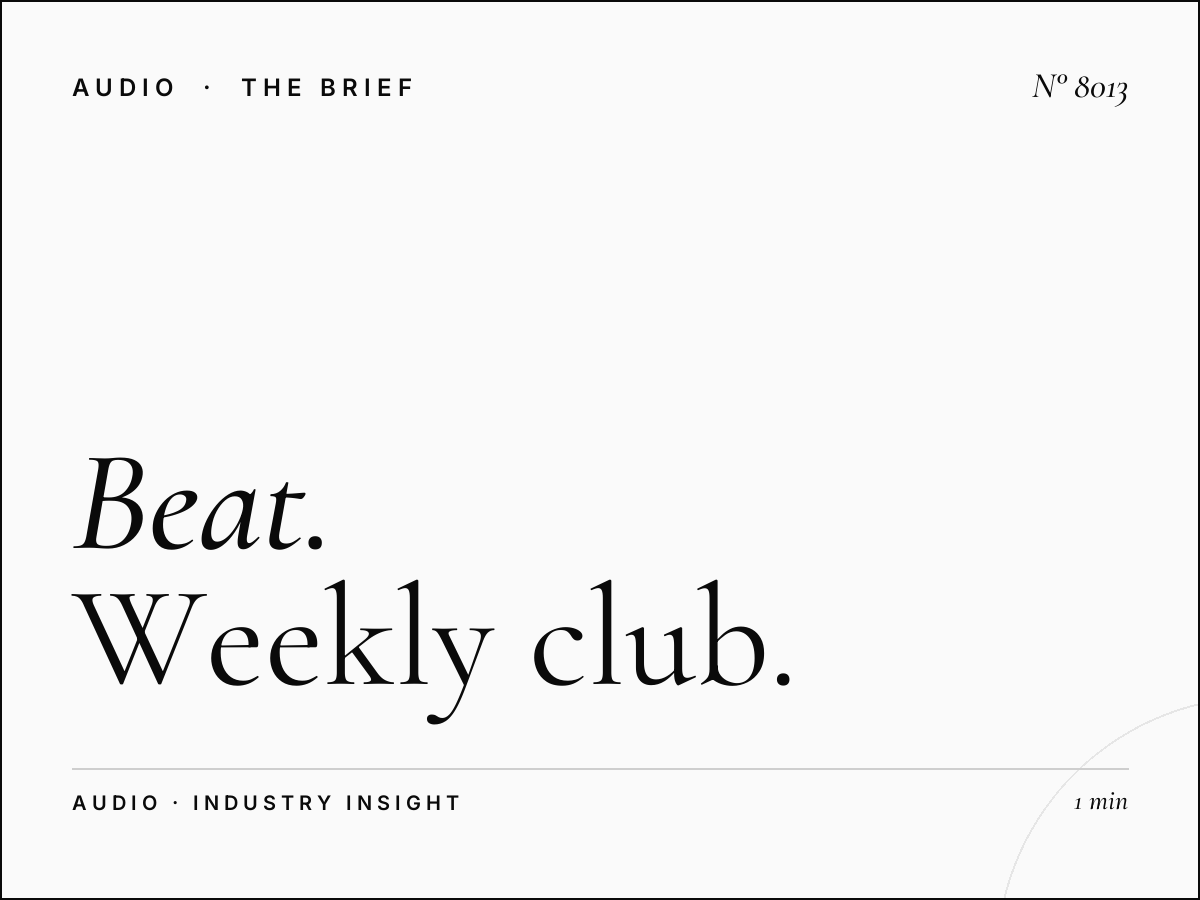 Beat Club Nights: Weekly Club Event Radio Promotion