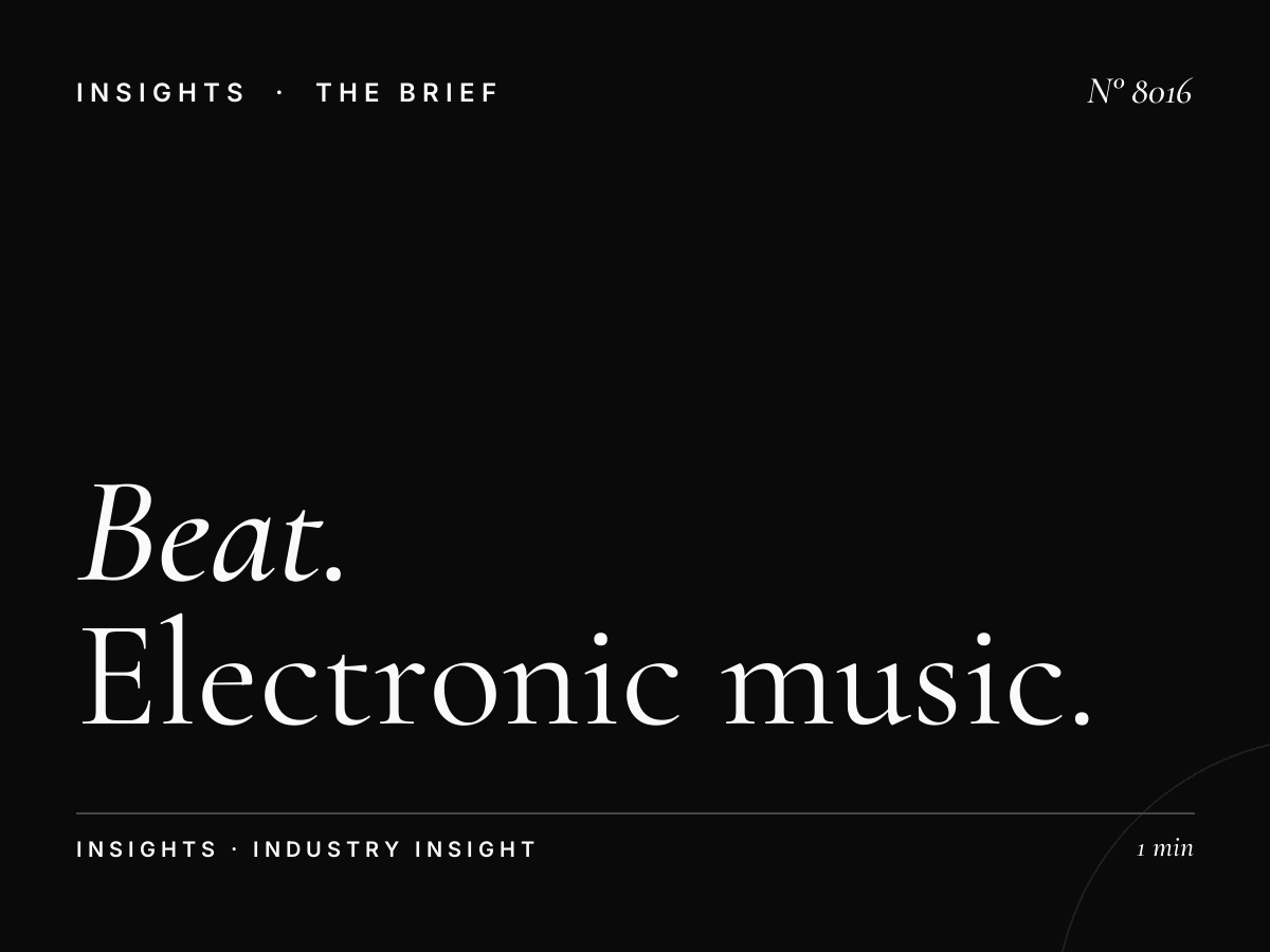Beat Festival Promotion: Electronic Music Festival Marketing