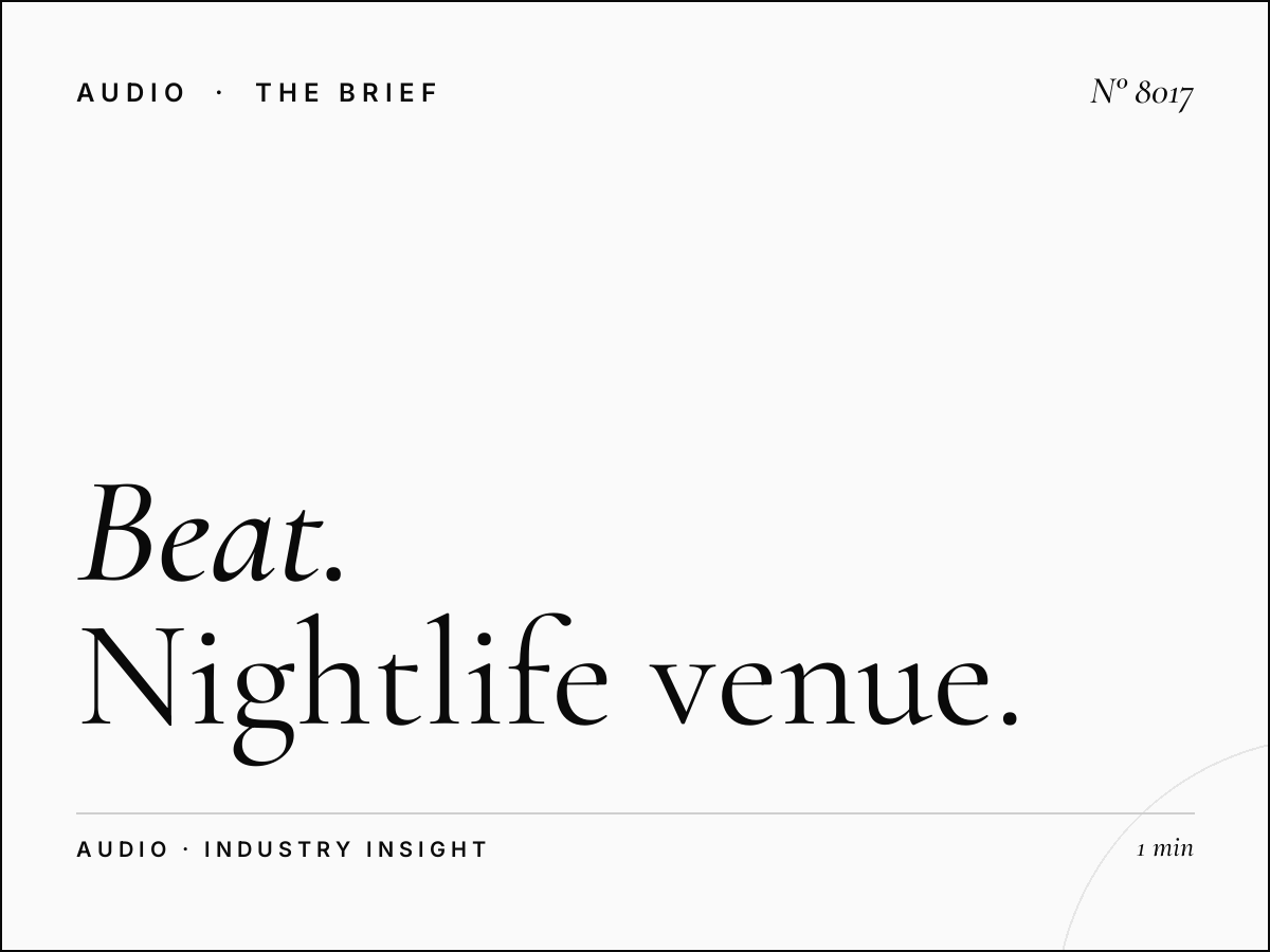 Beat Club Scene: Nightlife Venue Radio Partnership