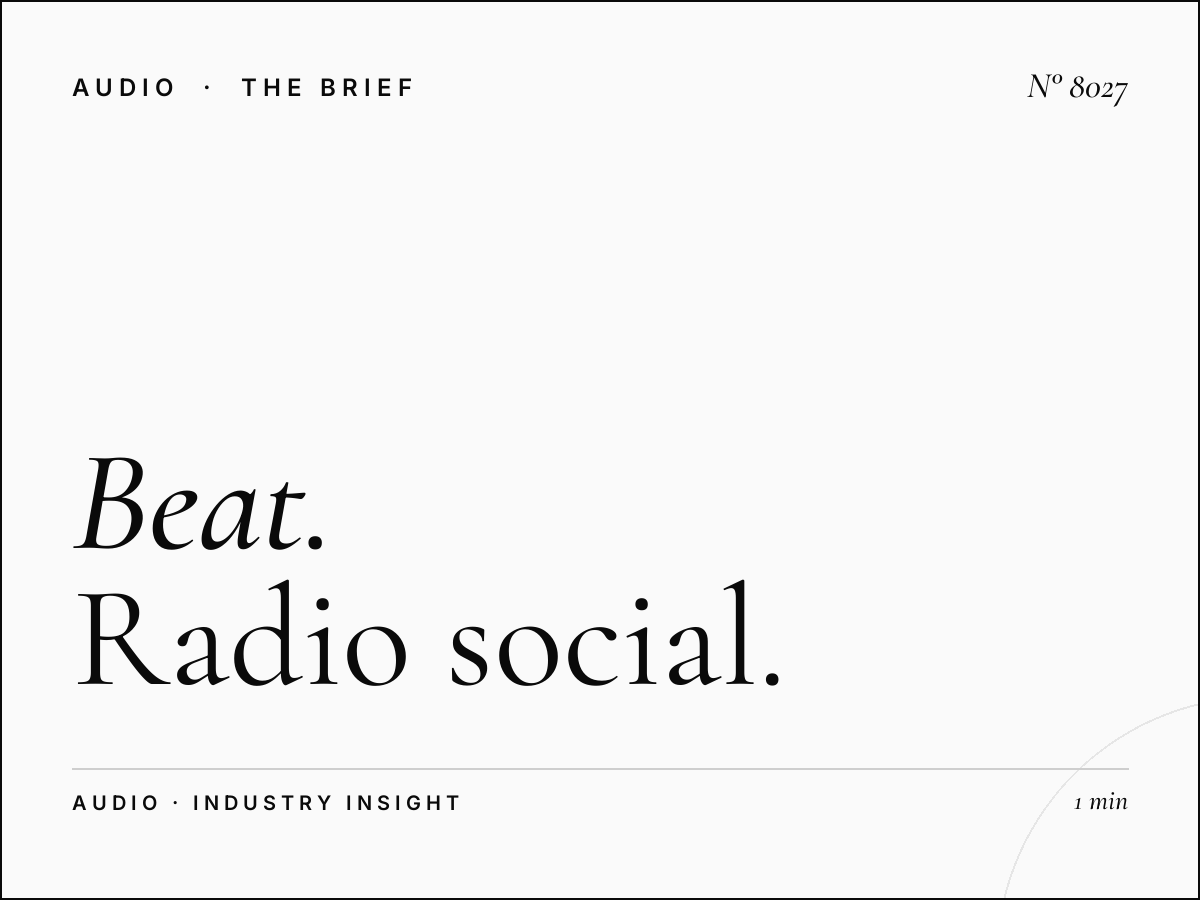 Beat Digital Integration: Radio Social Media Marketing Mix