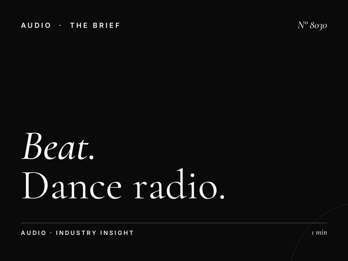 Beat ROI: Dance Radio Performance Measurement