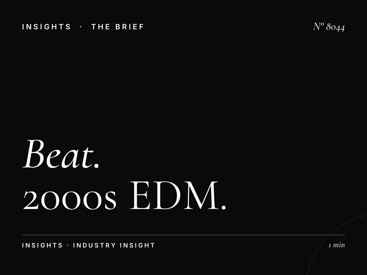Beat 2000s Dance: 2000s EDM Throwback Programming