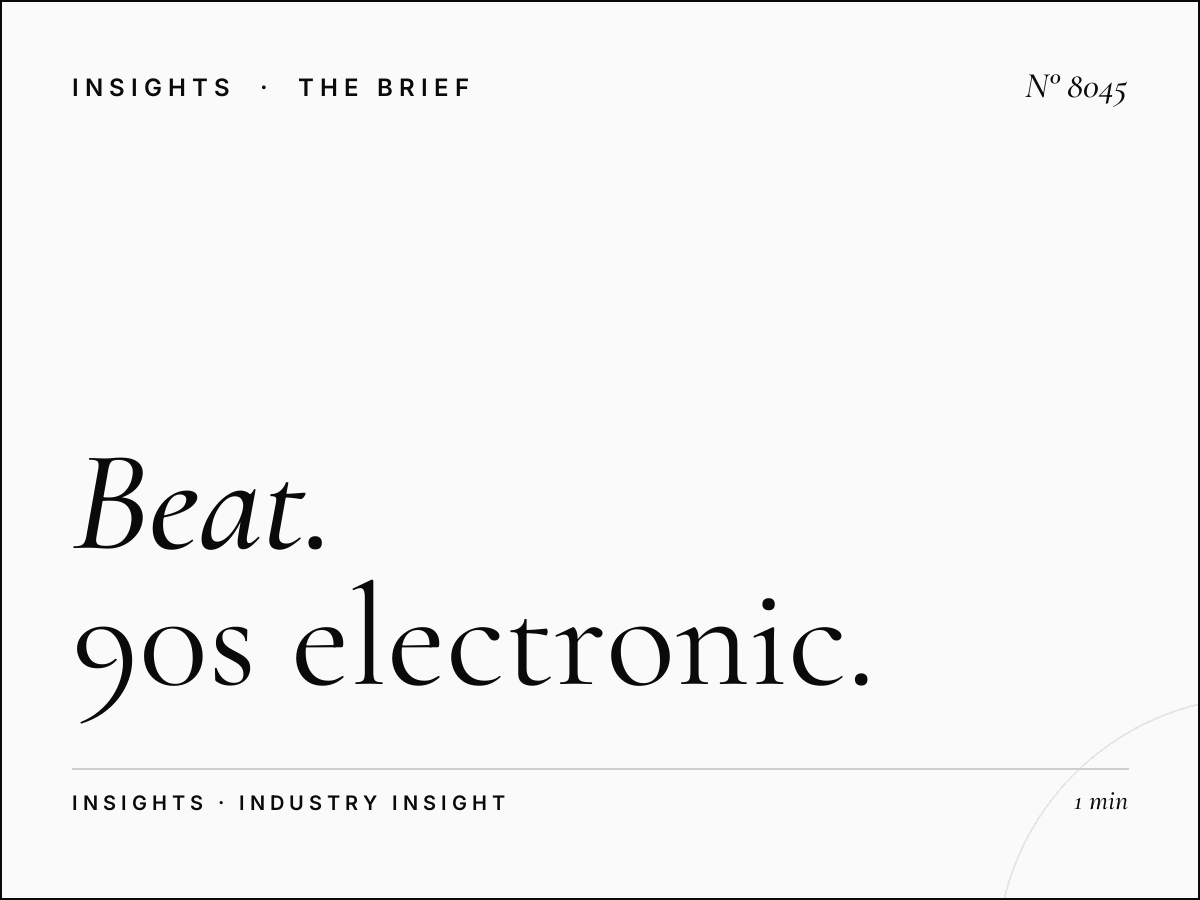 Beat 90s Dance: 90s Electronic Music Nostalgia