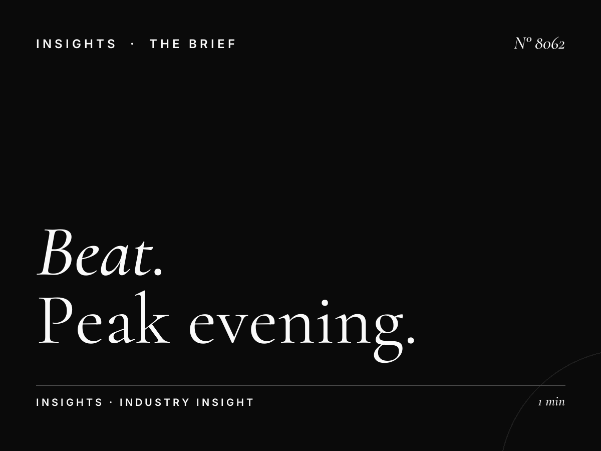 Beat Night Programming: Peak Evening Dance Music Hours