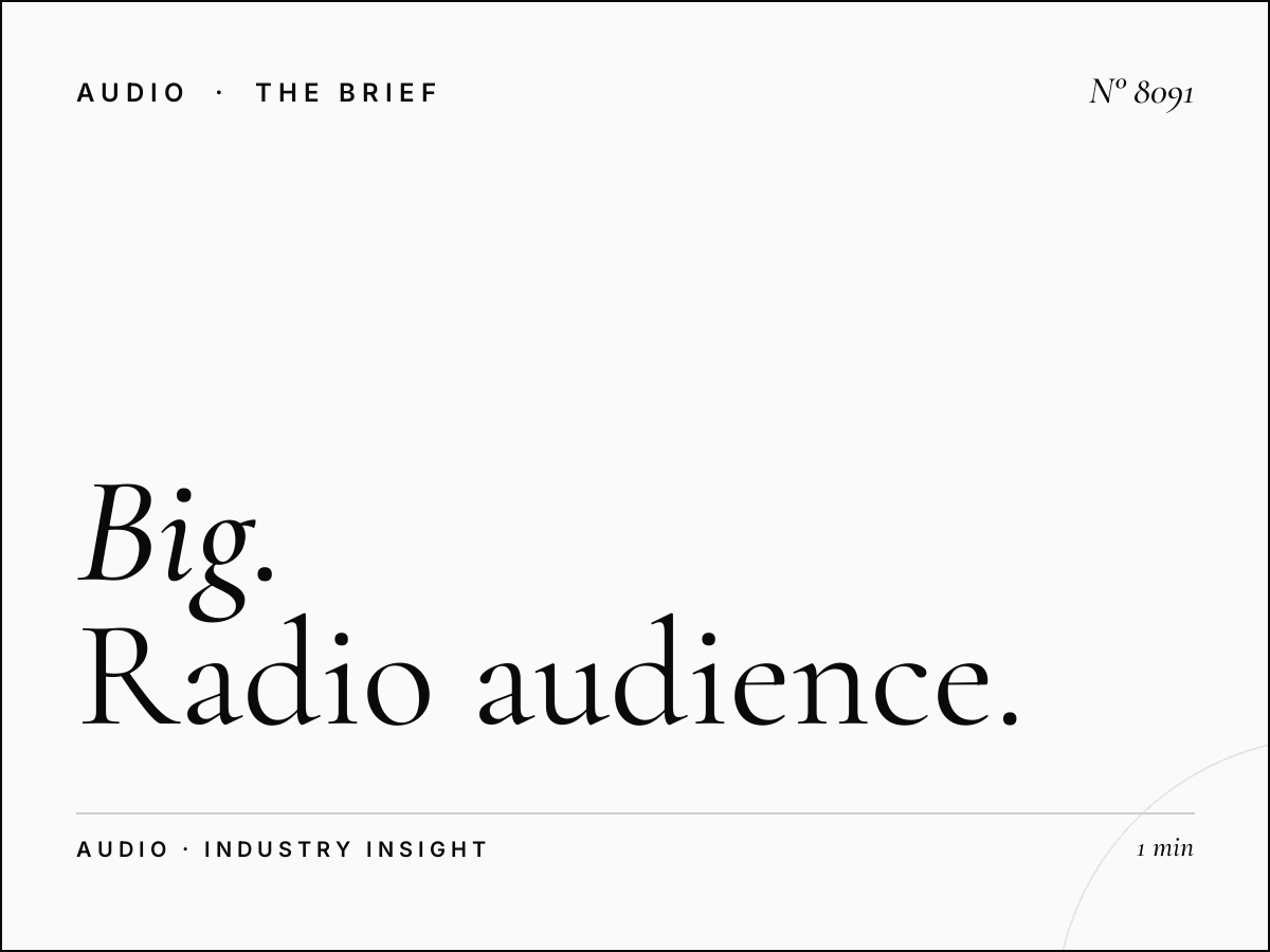 Big Listener Profile: Radio Audience Analysis