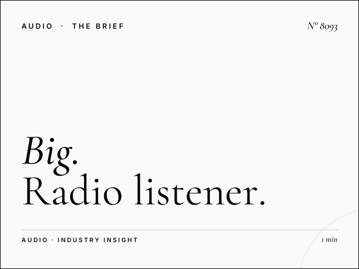 Big Target Audience: Radio Listener Demographics