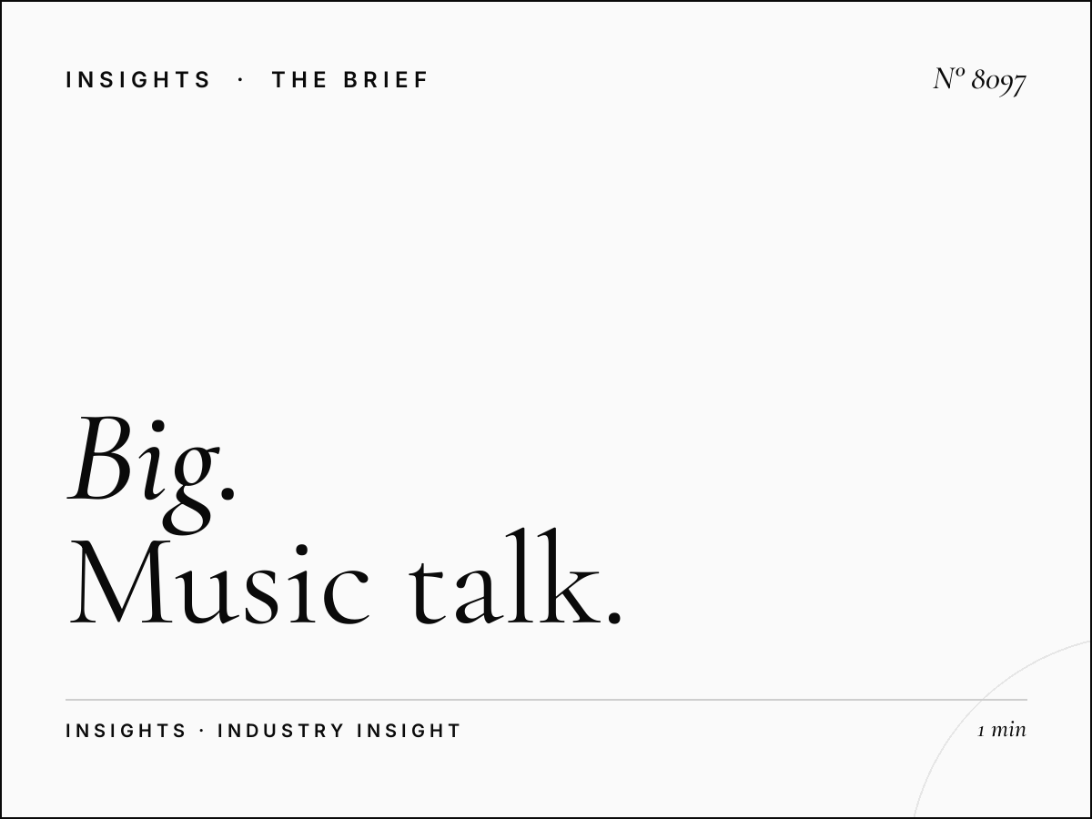 Big Midday: Music Talk Block Advertising