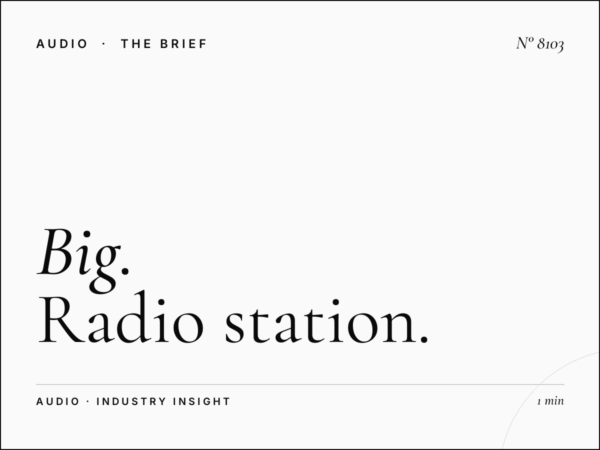 Big Radio Audience: Radio Station Demographics