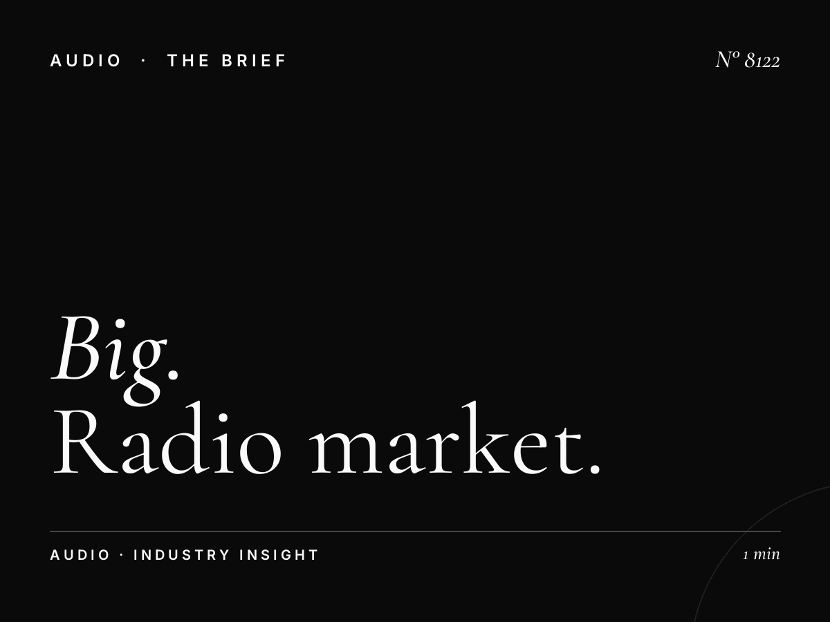 Big Competition: Radio Market Positioning Strategy