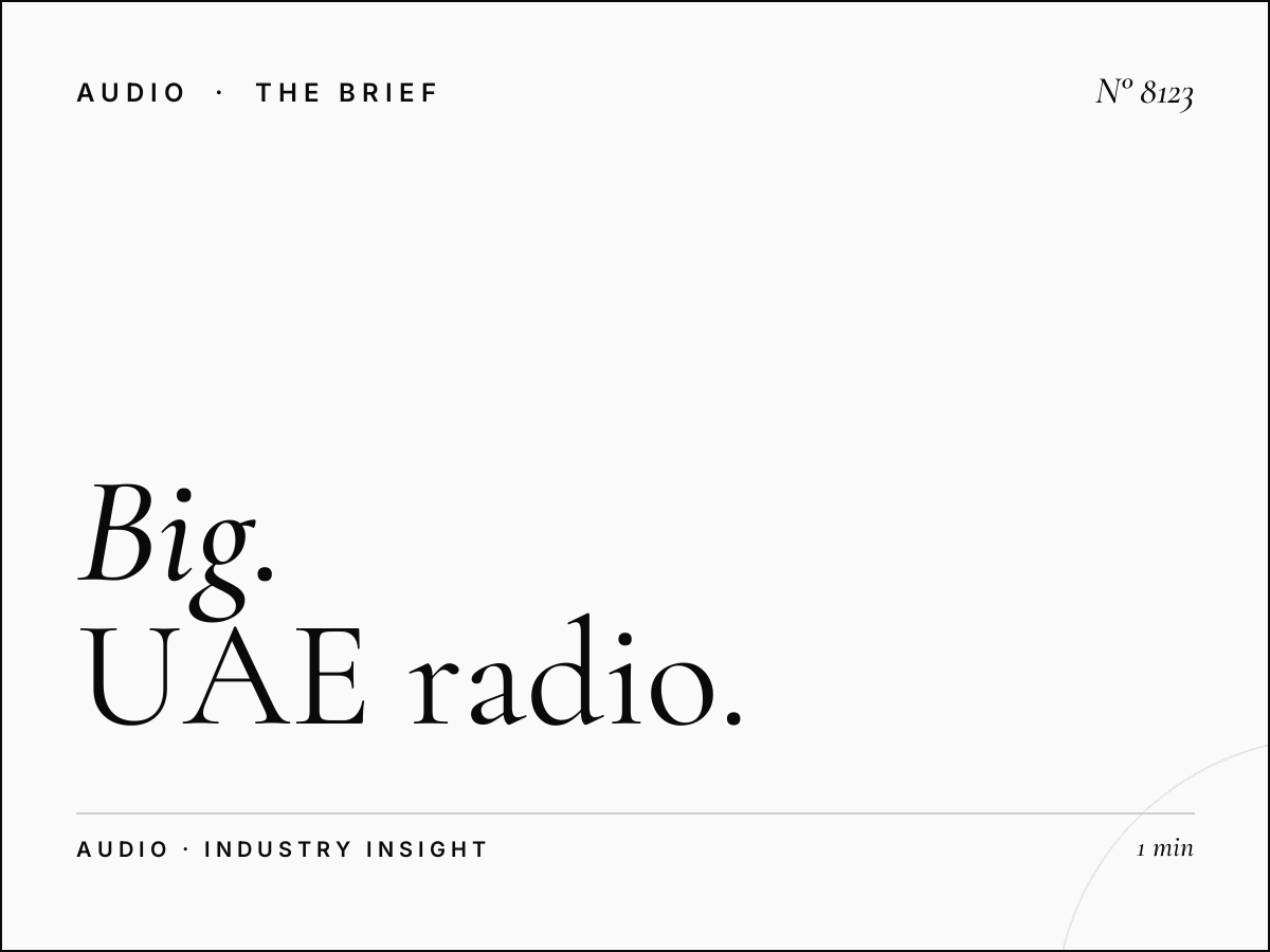 Big Market Share: UAE Radio Market Landscape