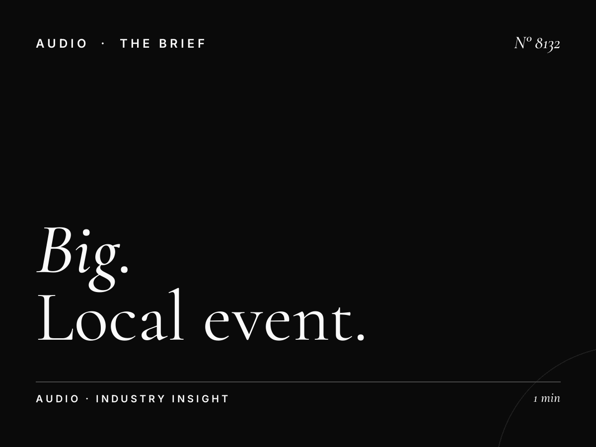 Big Community Events: Local Event Coverage Radio