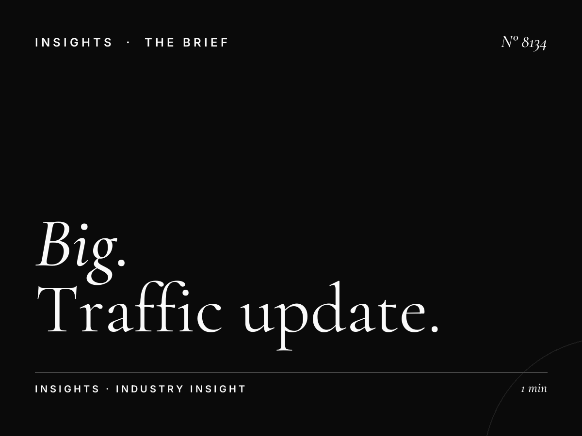 Big Traffic Reports: Traffic Update Programming