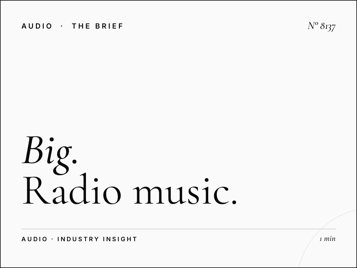 Big Music Mix: Radio Music Programming Strategy