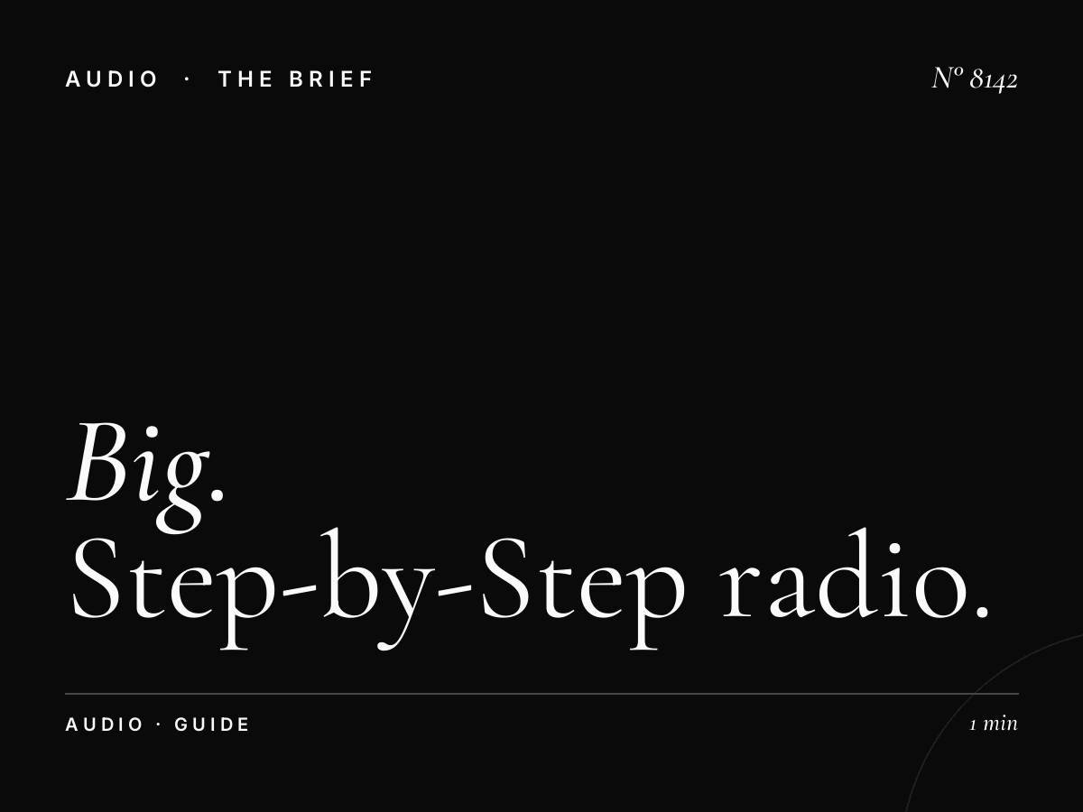 Big Reservation: Step-by-Step Radio Booking Guide
