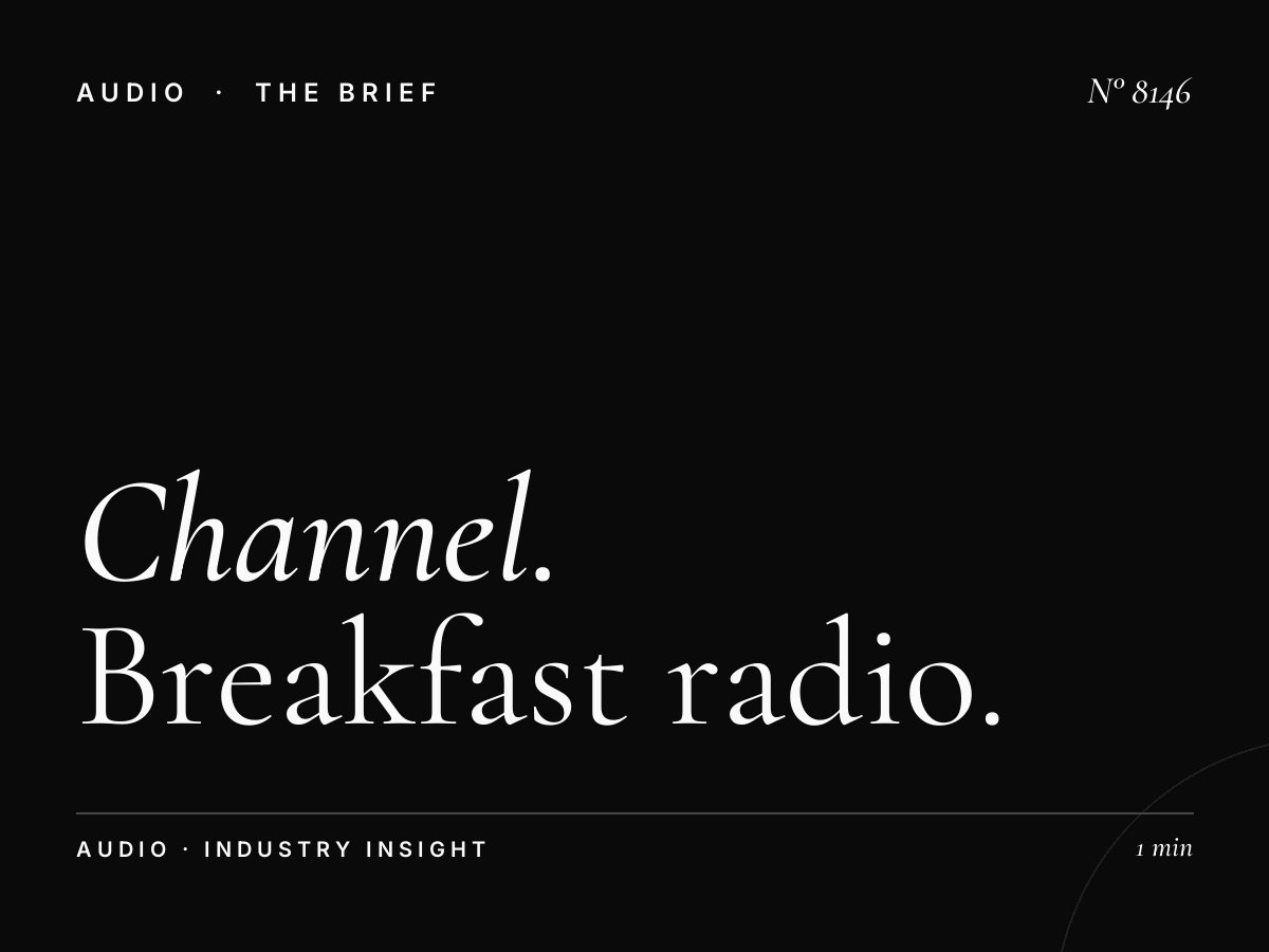 Channel 4 Morning Show: Breakfast Radio Advertising