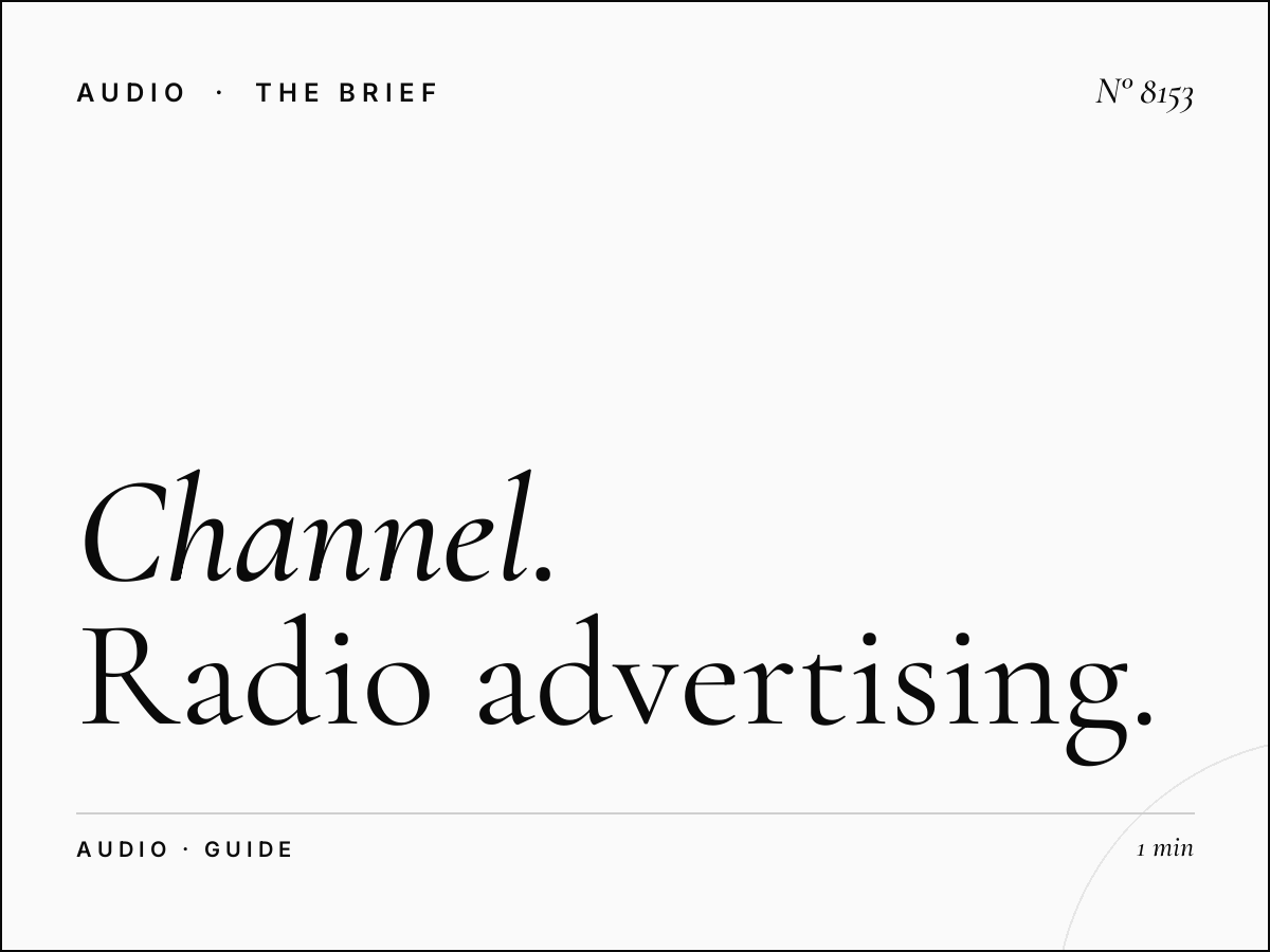 Channel 4 104.8 Budget Guide: Radio Advertising Cost
