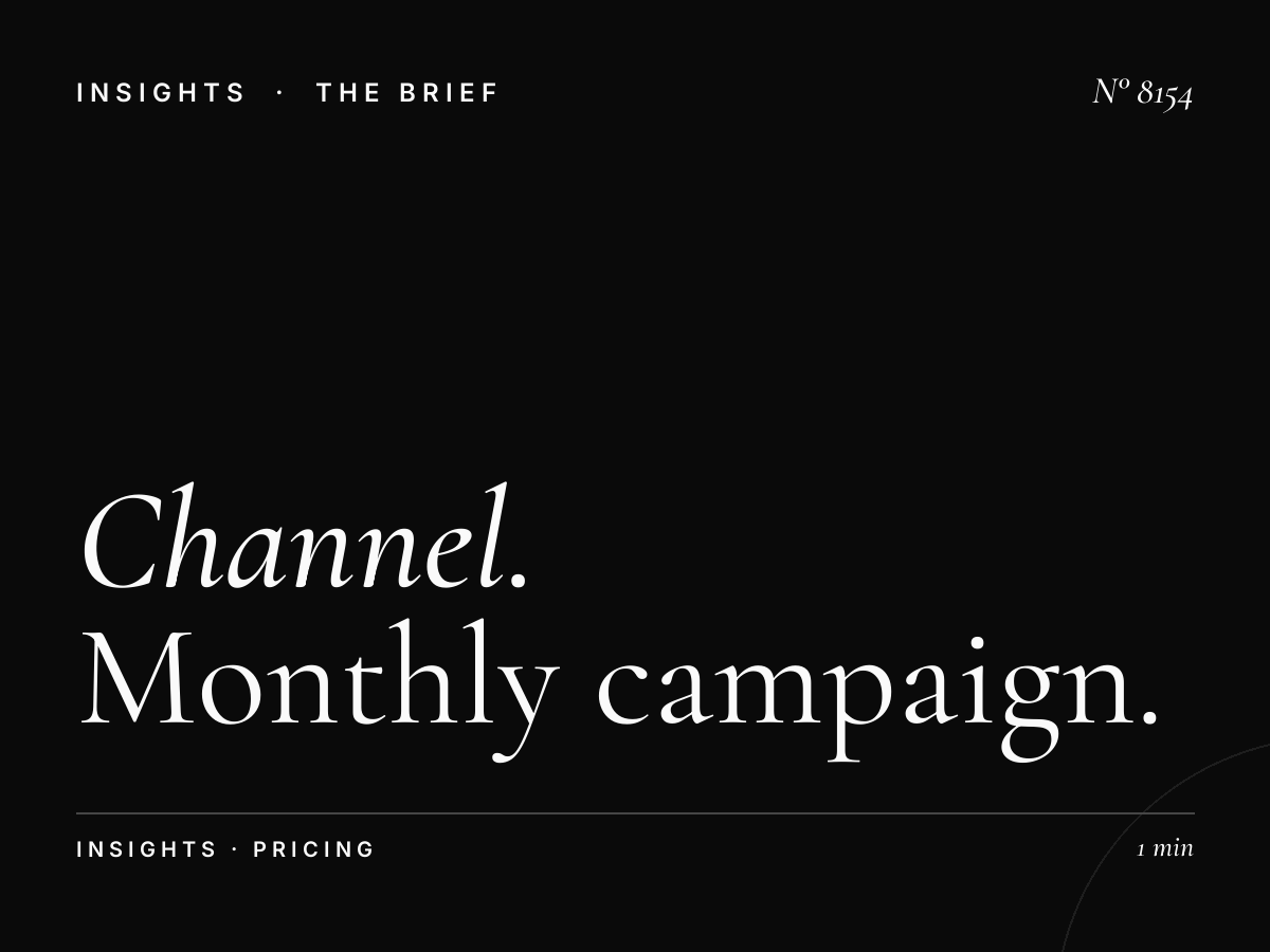 Channel 4 Advertising Rates: Monthly Campaign Pricing