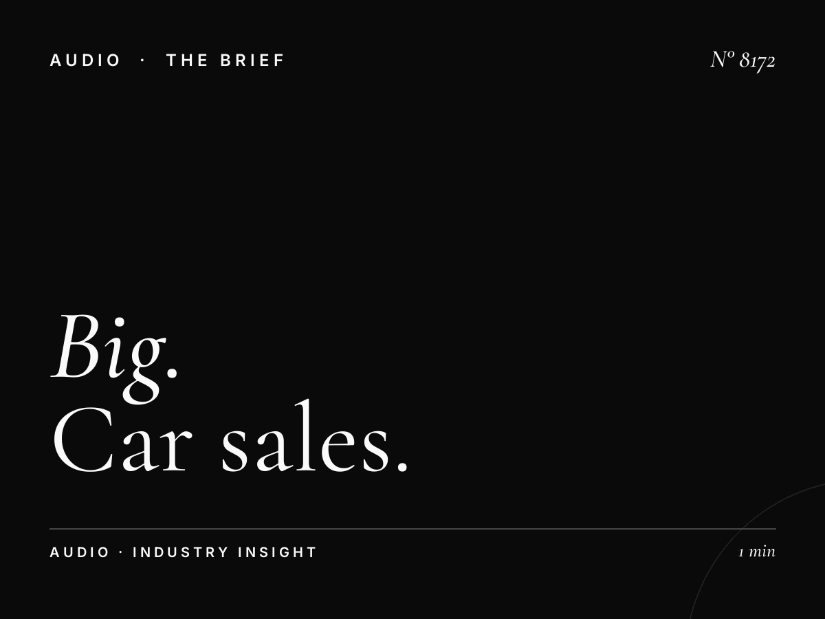 Big Automotive Dealers: Car Sales Radio Advertising