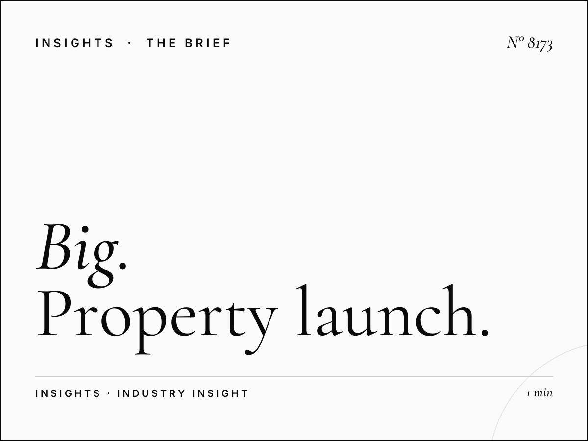 Big Real Estate Developers: Property Launch Campaigns