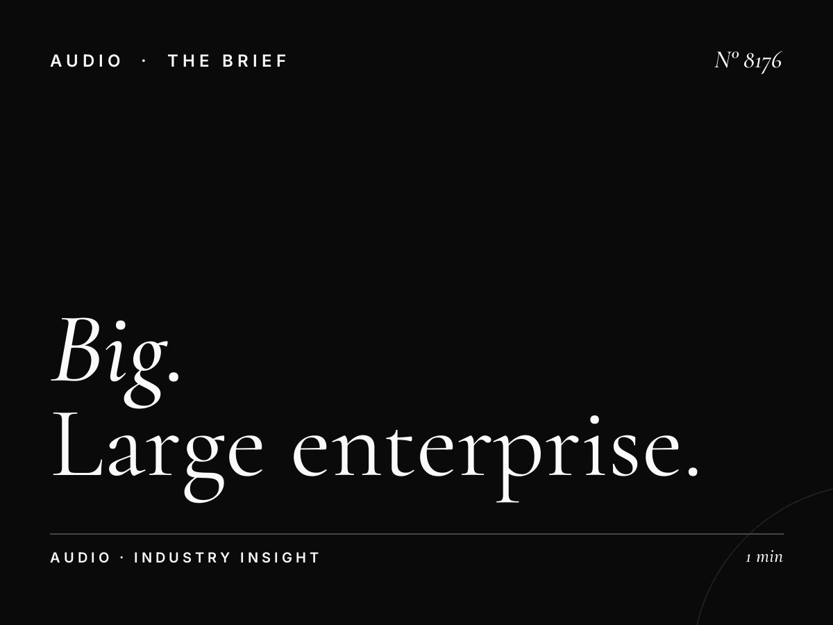 Big Corporate: Large Enterprise Radio Marketing