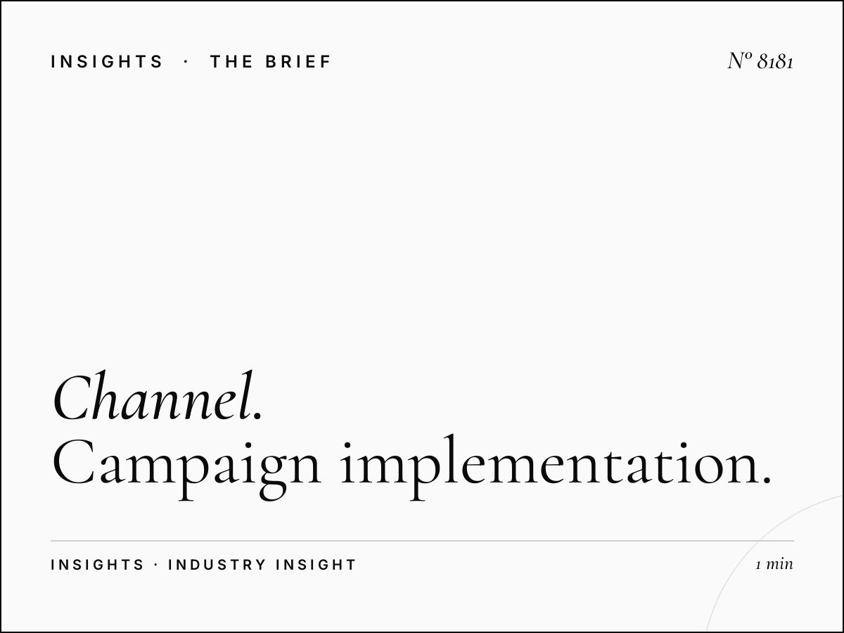 Channel 4 Advertising Strategy: Campaign Implementation