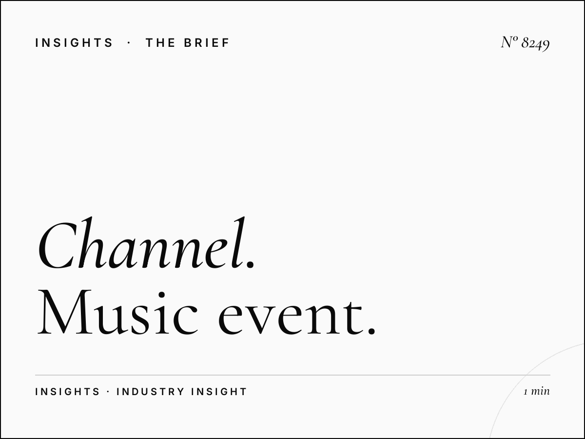 Channel 4 Concert Promotion: Music Event Marketing