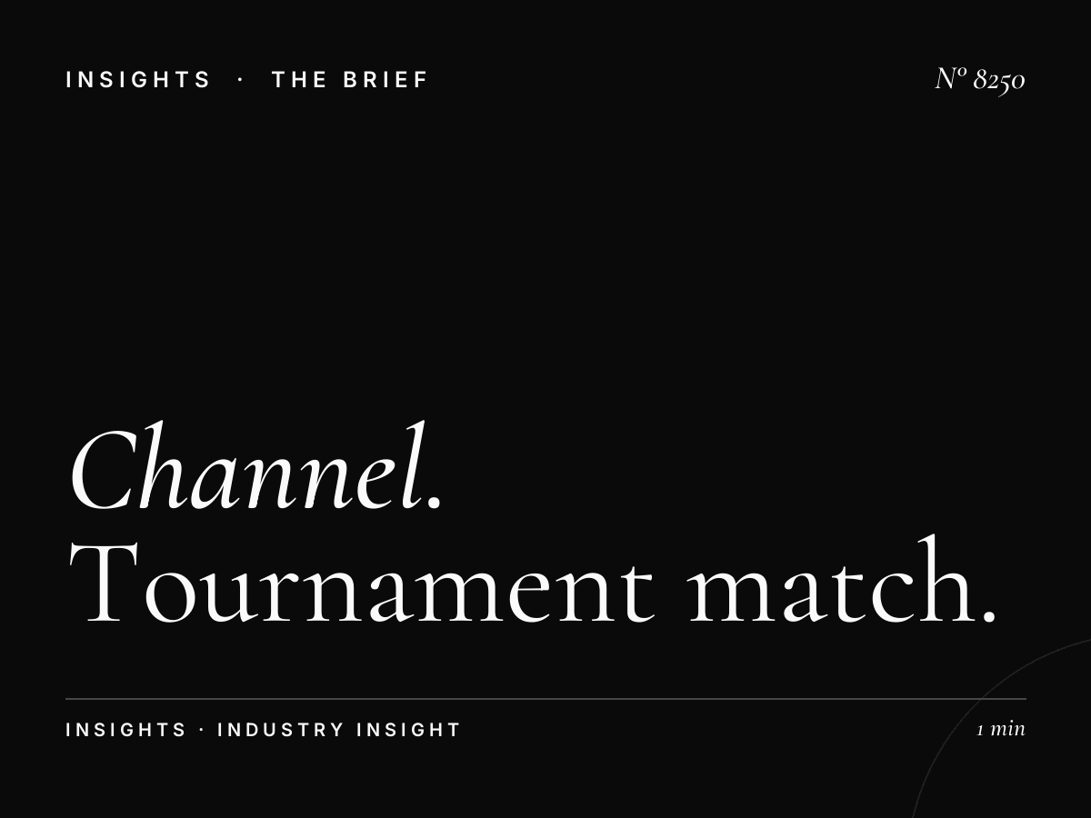 Channel 4 Sports Events: Tournament Match Advertising