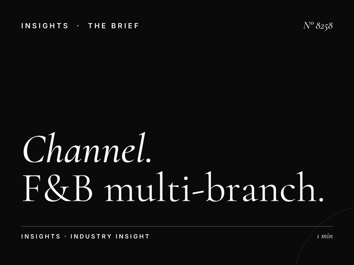 Channel 4 Restaurant Chains: F&B Multi-Branch Advertising That Drives Footfall