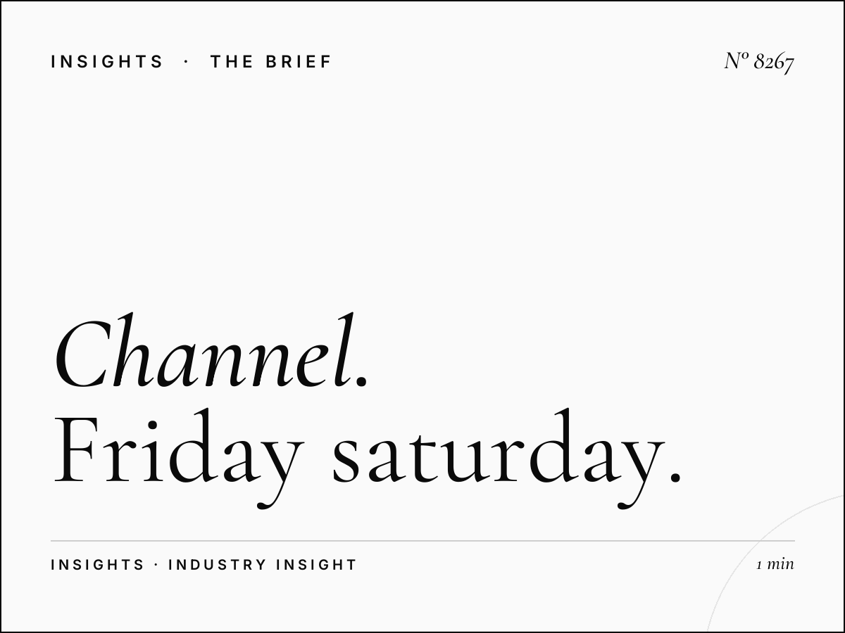 Channel 4 Weekend Strategy: Friday Saturday Campaign Planning for Maximum Impact
