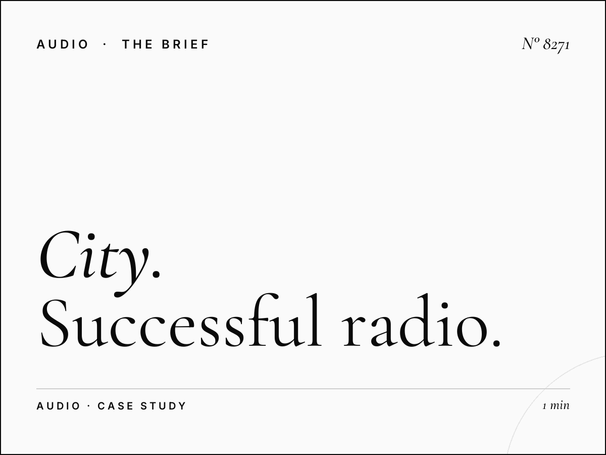 City Case Studies: Successful Radio Campaign Examples