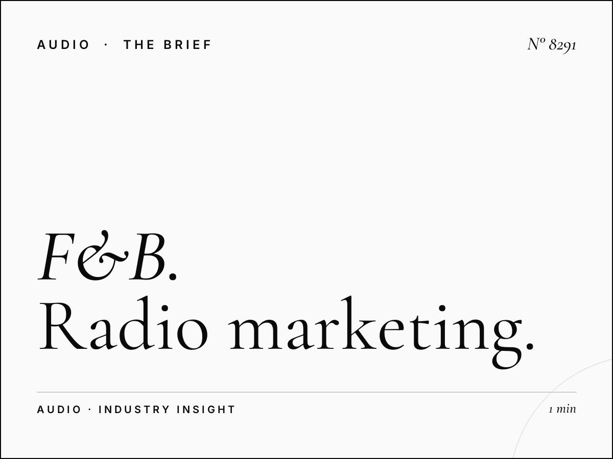 F&B Restaurants and Dining: How Radio Marketing Drives Foot Traffic and Sales