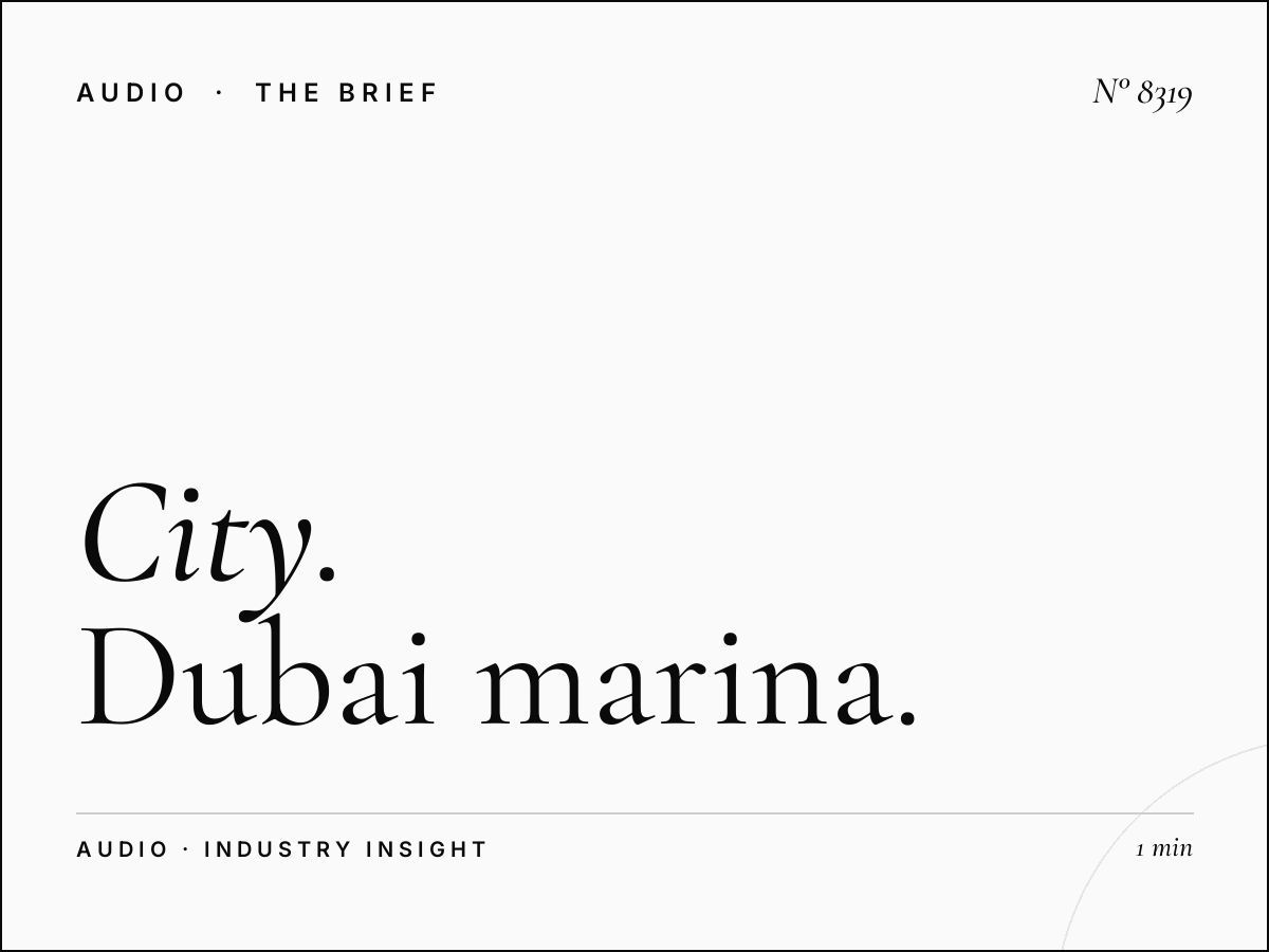 City Marina Coverage: Dubai Marina Radio Audience