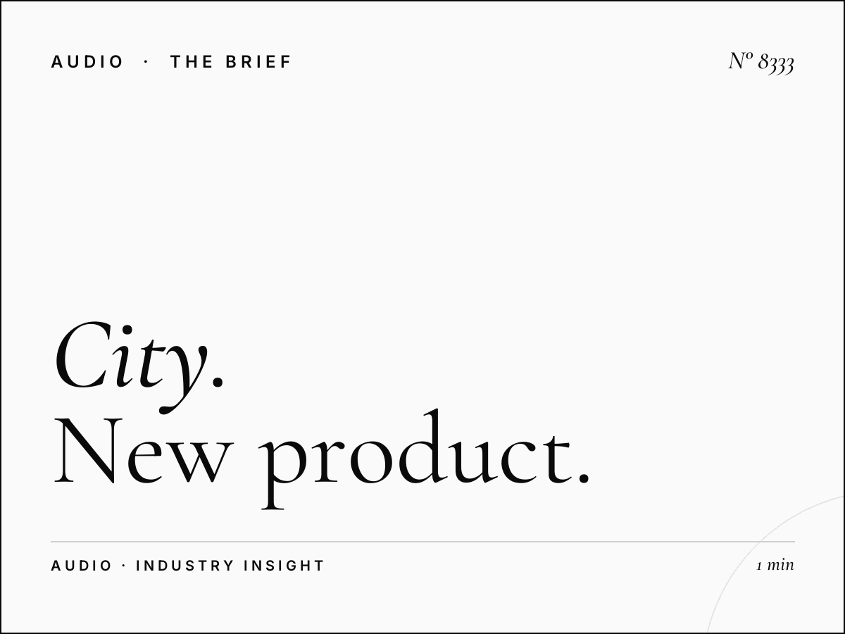 City Launch Campaign: New Product Radio Launch