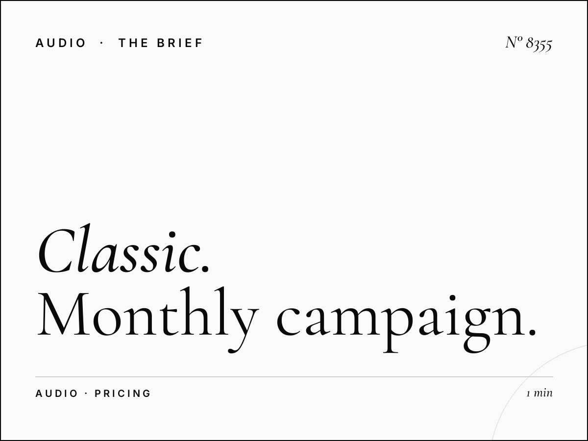 Classic FM Advertising Rates: Monthly Campaign Pricing