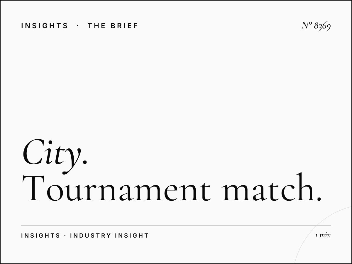 City Sports Events: Tournament Match Advertising