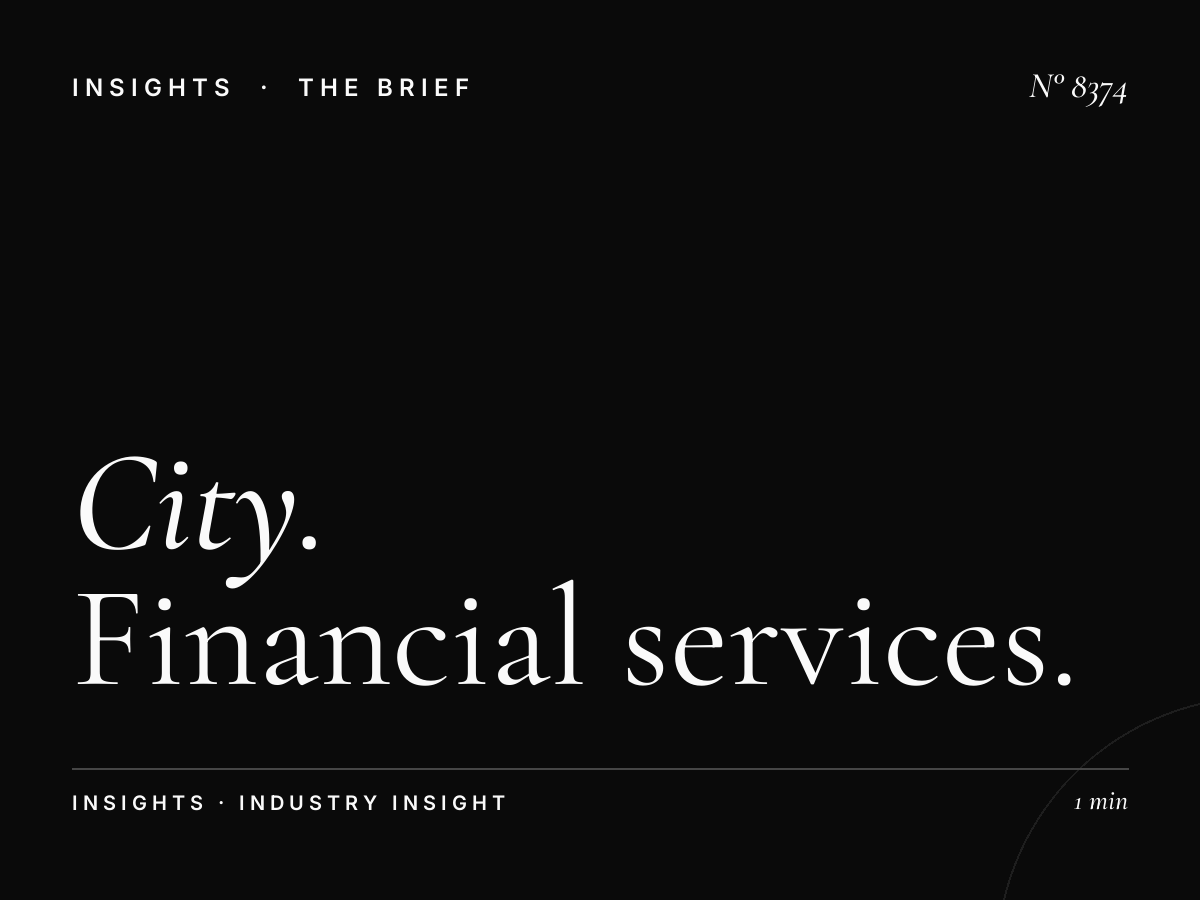 City Banking Products: Financial Services Launch