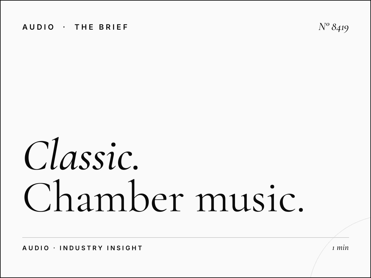 Classic FM Chamber Orchestra: Chamber Music Events