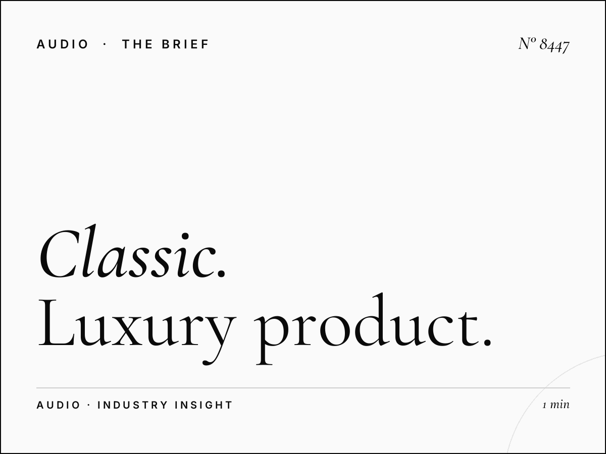 Classic FM Launch Campaign: Luxury Product Radio Launch