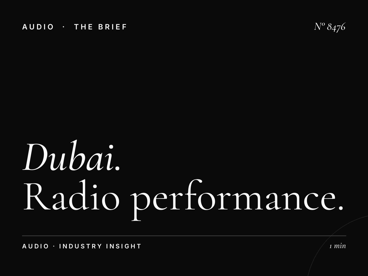 Dubai Radio 93 ROI: Radio Performance Measurement